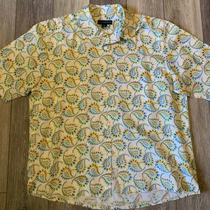 Jhane Barnes Button Up Tee